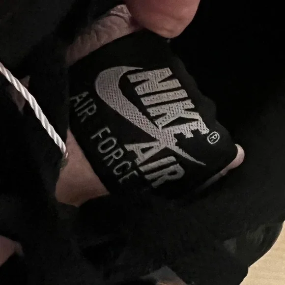 Nike Air Force 1 Low By You Black Pink White Womens 7 DV3907-900 Custom NEW - Picture 4 of 10